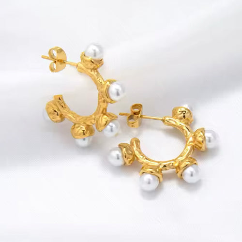 DASHA PEARL Hoops