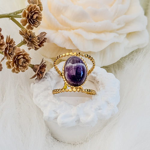 JANE AMETHYST STONE Ring