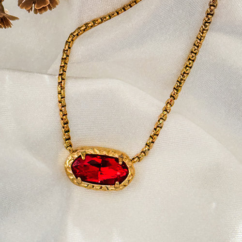 RUBY GLOW Necklace